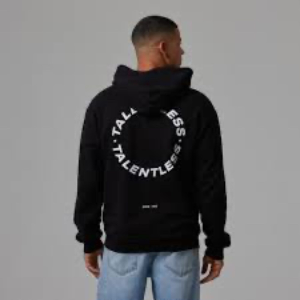 TALENTLESS Circle Logo Heavy Weight Hoodie